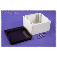 Корпус 120x120x80 мм, материал: поликарбонат, серый, 1 шт Hammond 1554P2GYSL