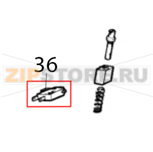 Microswitch Ugolini MT 1 Microswitch Ugolini MT 1Запчасть на деталировке под номером: 36