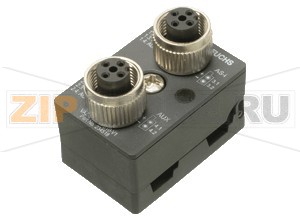 Аксессуар AS-Interface splitter box VAZ-2T2-FK-G10-V1 Pepperl+Fuchs Описание оборудованияSplitter box G10, AS-Interface and auxiliary voltage to 2 x M12