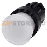 АКТУАТОР ГРИБОВИДНОЙ КНОПКИ С ВОЗМОЖНОСТЬЮ ПОДСВЕТКИ, 22MM, КРУГЛ., ПЛАСТИК, КНОПКА БЕЛАЯ, 30MM, БЕЗ ФИКСАЦИИ Siemens 3SU1001-1AD60-0AA0
