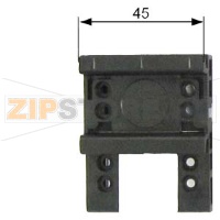 ВЕРТИКАЛЬНЫЙ КРЕПЕЖ ШИНЫ MOUNTING RAIL 35 MM, PLASTIC WITH RECESS FOR INSERT 8US19981DA00, 45 MM LONG, WITH FIXING SCREWS FOR SIRIUS 3R ADAPTER S. S00 A. S0 Siemens 8US1998-7CB45