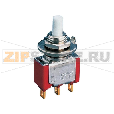 Кнопка 230 В/AC, 0.5 А, 1 x вкл/вкл, без фиксации, 1 шт Eledis 5A11-F3STSE-B0 