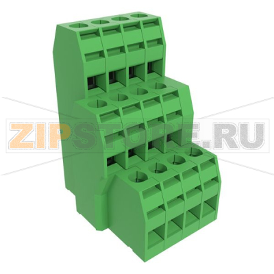 Клеммы, клеммные блоки DERKS YB522-508-3*17P 