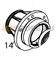 Mechaniized bearing support Fagor LA-25 TP2 E