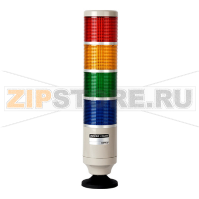 Колонна сигнальная, светодиодная, пластиковая, Ø: 86 мм Autonics MP8G-F400-RYGB 