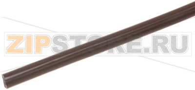 СИЛИКОНОВАЯ КОРИЧНЕВАЯ ТРУБКА Ø 6X12 60SH 50 М 