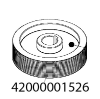 Шкив ведомый Abat МКК-300-01