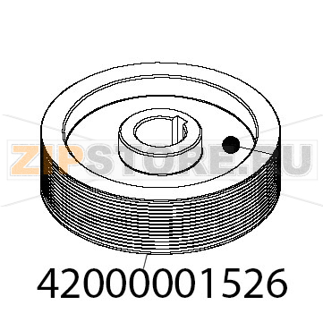 Шкив ведомый Abat МКК-300-01 Шкив ведомый Abat МКК-300-01Запчасть на деталировке под номером: 42000001526