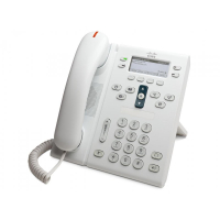 IP-телефон 48 В/DC, 2xGE (PoE), 4 линии, SIP/SCCP, 396x162 пкс, RJ-9 Cisco CP-6945-W-K9