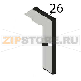 Isolation panel RH Angelo Po FM611E1 Isolation panel RH Angelo Po FM611E1Запчасть на деталировке под номером: 26