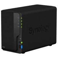 Хранилище сетевое 2 Гб, DDR4, 1xRJ-45x1000 Мбит/с Synology DS218