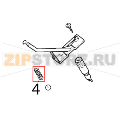 Molla conica Saeco Royal Classic Molla conica Saeco Royal ClassicЗапчасть на деталировке под номером: 4