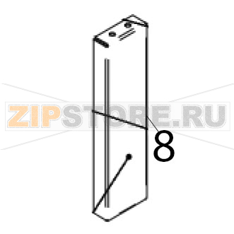 Стойка Abat ЛГ-60/20Г-02 Стойка Abat ЛГ-60/20Г-02Запчасть на деталировке под номером: 8