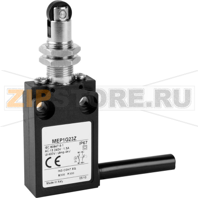 Выключатель концевой с роликом 24 В, 5 А, IP67, 1 шт Panasonic MEP1G22Z 