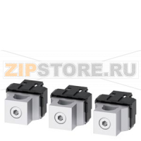 КЛЕММА ДЛЯ КРУГЛОГО ПРОВОДА 3 ШТ. ПРИНАДЛЕЖНОСТЬ ДЛЯ 3VA2 100/160/250 Siemens 3VA9103-0JB11