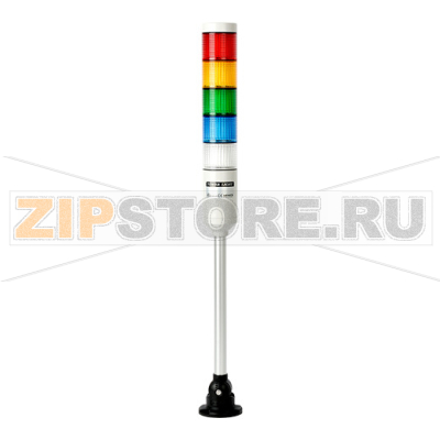 Колонна сигнальная, светодиодная, модульная, Ø: 56 мм Autonics PTE-ARF-502-RYGBC 