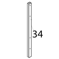 Sliding rail Silanos E1000