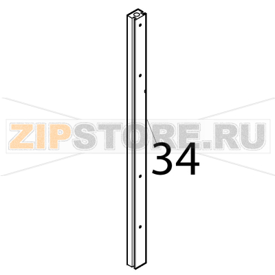 Sliding rail Silanos E1000 Sliding rail Silanos E1000Запчасть на деталировке под номером: 34