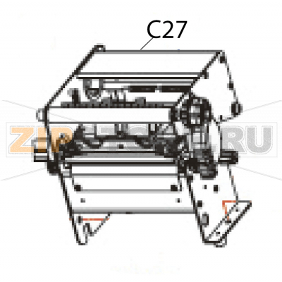 Mechanism Godex EZ-2350i Mechanism Godex EZ-2350iЗапчасть на деталировке под номером: C-27Название запчасти Godex на английском языке: Mechanism EZ-2350i.