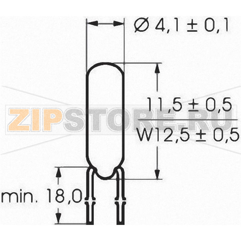 Лампа 24 В, 0.96 Вт, цоколь: T1 1/4, прозрачная, 1 шт Barthelme 00902540 