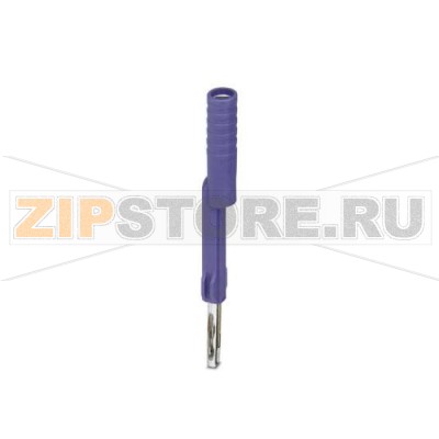 Адаптер тестера Phoenix Contact PAI-4-FIX VT Цвет: фиолетовый.Минимальный заказ: 10 шт.Упаковка: 10 шт.