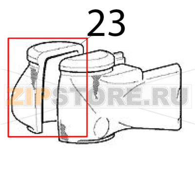 Isolamento bocchetta Scotsman BF 80 Isolamento bocchetta Scotsman BF 80Запчасть на деталировке под номером: 23