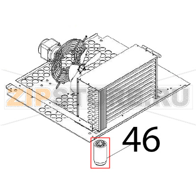 Foot Angelo Po DS31 Foot Angelo Po DS31Запчасть на деталировке под номером: 46