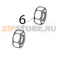 Hex nuts Hurakan HKN-ME717