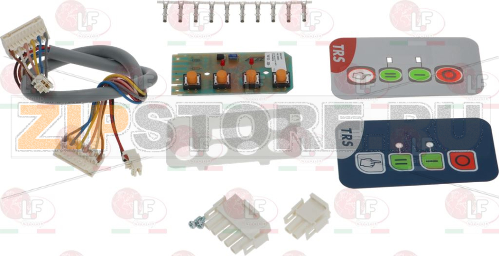 KIT PULSANTIERA O-I-II CON SCHEDA 