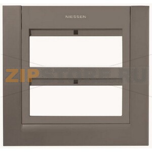 Панель лицевая для бокса поста централизации открытого/скрытого монтажа на 12 модулей, антрацитовая ABB 2CLA127200T1801 