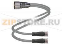 Кабель датчика-исполнительного устройства Y connection cable V1/15B-G-0,3M-LIHCH-TP-T-V23-G Pepperl+Fuchs