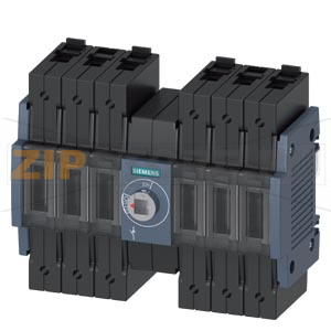 ВЫКЛЮЧАТЕЛЬ-РАЗЪЕДИНИТЕЛЬ 1200V 32A 6P DC привод по центру Siemens 3KD2260-2ME20-0 