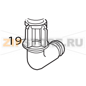 Piletta curva scarico Elettrobar Fast 161 DP Piletta curva scarico Elettrobar Fast 161 DPЗапчасть на деталировке под номером: 19