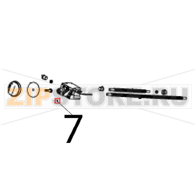 Vite s/testa M4x8 p/cilindr. Angelo Po 291FAGF Vite s/testa M4x8 p/cilindr. Angelo Po 291FAGFЗапчасть на деталировке под номером: 7