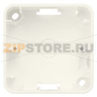 DELTA PROFIL ТИТАНОВО-БЕЛЫЙ ПОДРОЗЕТНИК МОНТИРУЕМЫЙ ПОД ШТУКАТУРКУ 1-МЕСТНЫЙ 80Х80ММ Siemens 5TG1825