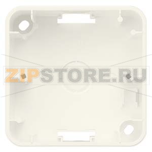 DELTA PROFIL ТИТАНОВО-БЕЛЫЙ ПОДРОЗЕТНИК МОНТИРУЕМЫЙ ПОД ШТУКАТУРКУ 1-МЕСТНЫЙ 80Х80ММ Siemens 5TG1825 