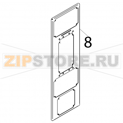 Circuit support Fagor VG-201 Circuit support Fagor VG-201Запчасть на деталировке под номером: 8Название запчасти Fagor на английском языке: Circuit support VG-201.