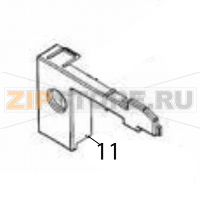 Cover (l.guide lh) Sato CG208TT Cover (l.guide lh) Sato CG208TTЗапчасть на деталировке под номером: 11Название запчасти на английском языке: Cover (l.guide lh) Sato CG208TT.