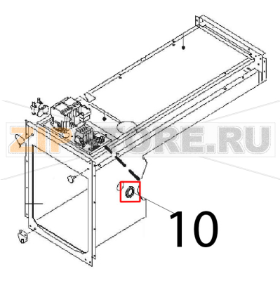 Grommet Ø: 29-37 Angelo Po 04WCP1EM Grommet Ø: 29-37 Angelo Po 04WCP1EMЗапчасть на деталировке под номером: 10