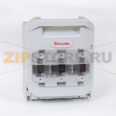 ПВР горизонтальный 250 A, NH1, 3P, монтаж на шины Sinvel SV250-3B 