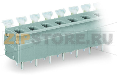 PCB terminal block; push-button; 2.5 mm; Pin spacing 7.5/7.62 mm; 16-pole; suitable for Ex-e applications; CAGE CLAMP®; commoning option; 2,50 mm; light gray Wago 255-516/000-009/999-950 Клеммные колодки с зажимами CAGE CLAMP®, монтаж с помощью нажимных кнопокУстановите шаг контактов в мм или дюймах либо сжав клеммные колодки плотнее, либо разделяя ихИдеальны для монтажа в полевых условиях благодаря простоте использования при помощи нажимных кнопокУдобный монтаж без использования инструментов...