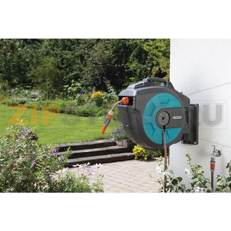 Катушка настенная для шлангов, автоматическая, 25 м Gardena 08023-20 