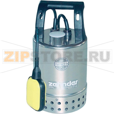 Насос погружной для откачивания стоков, 7500 л/ч, 7.5 м Zehnder Pumpen 12818 