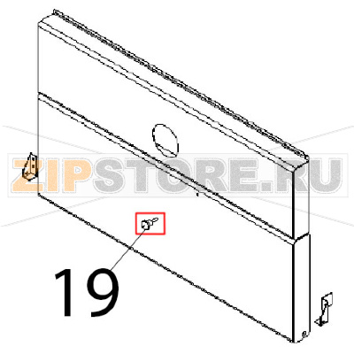 Maniglia Angelo Po 191PD1G Maniglia Angelo Po 191PD1GЗапчасть на деталировке под номером: 19