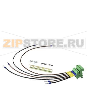 АКСЕССУАР F. STRIPS 3NJ41 IN-LINE FUSE SW.DISC. S.NH1-3 TERM.STRIP W. CABLE HARNESS Siemens 3NJ4915-2CA00 