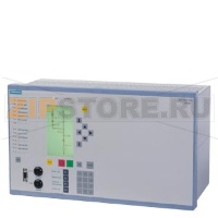 контроллер присоед. выс. напр. SIPROTEC 4 реле размер корпуса 1/1 7XP20 сборка: блок процессора с источником питания, входы/выходы: 50 однопозиционных сообщений 32 однополюсн. одиночн. команды 3 одиночн. команды с общ.точкой 1 конт. испр-сти, в кач. замык