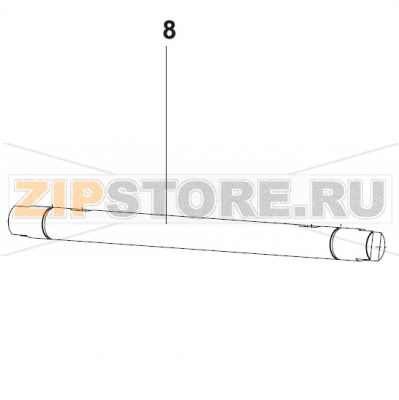 Shaft for Lifting Handle Bear Varimixer RN10 VL-2                                                                                      Shaft for Lifting Handle Bear Varimixer RN10 VL-2Запчасть на сборочном чертеже под номером: 8Название запчасти на датском&nbsp;языке: Shaft for Lifting Handle Bear Varimixer RN10 VL-2