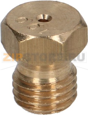 ГАЗОВАЯ РАСПЫЛИТЕЛЬНАЯ ФОРСУНКА M6 X 0,75 Ø 1,00 ММ 