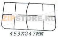 GRIGLIA NERA DUE FUOCHI