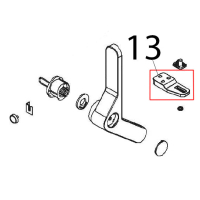 Door bottom hinge Angelo Po FX61E2